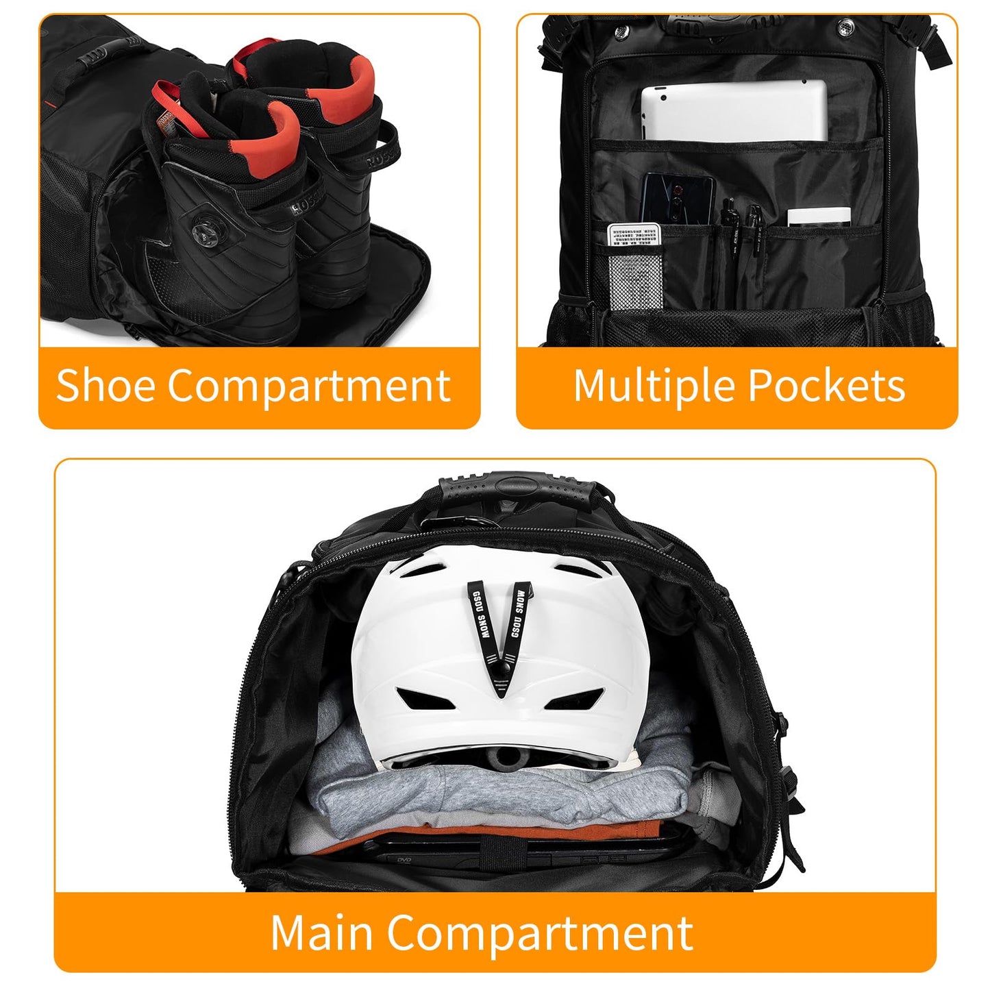 Travel Convertible Backpack & Duffle Bag