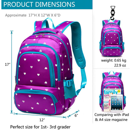 BLUEFAIRY Kids Backpack