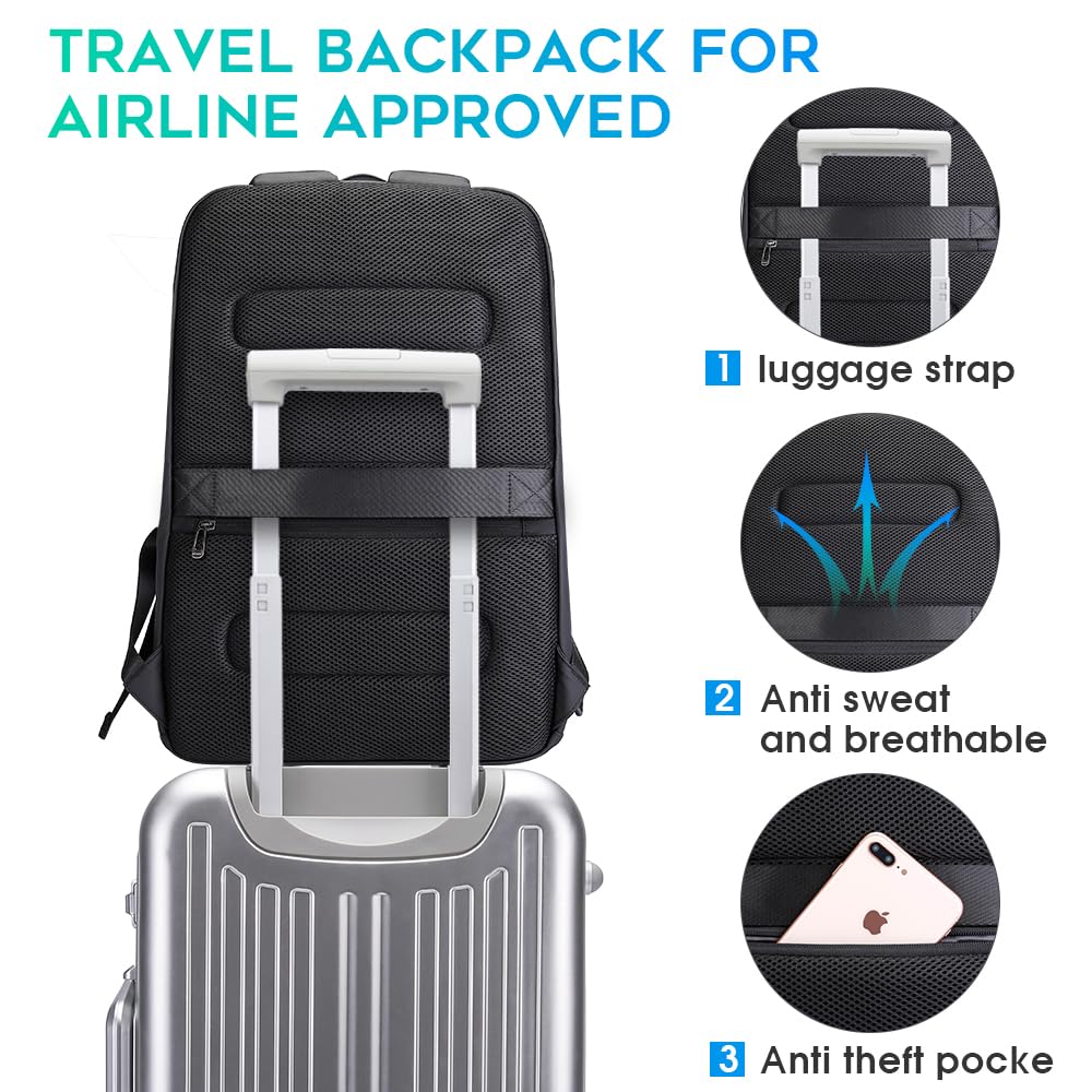 BANGE 15.6" Waterproof Laptop Backpack