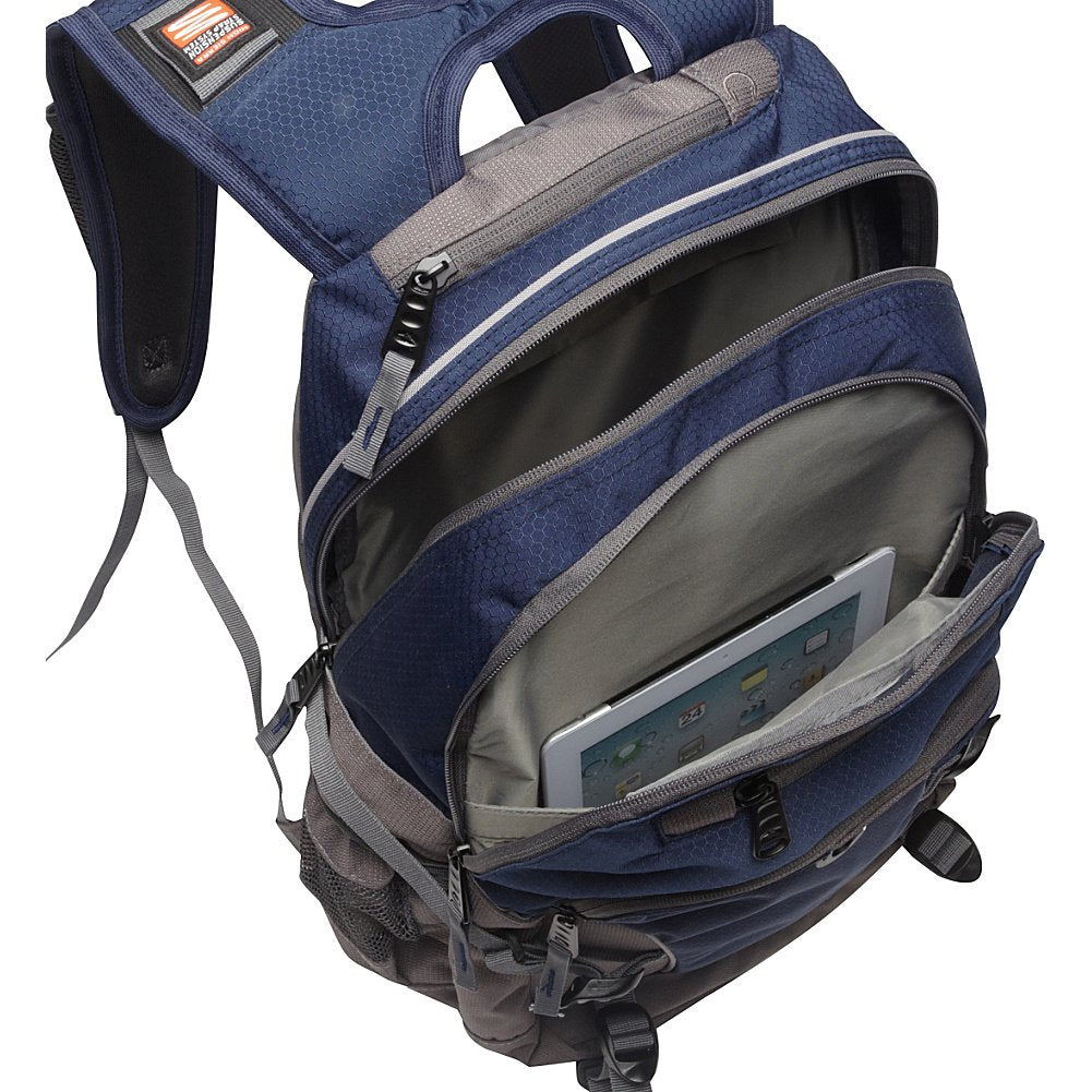 High Sierra Loop Backpack with Tablet Sleeve, Black