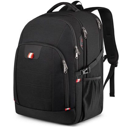 Travel Laptop Backpack, Black Backpack for Men and Women