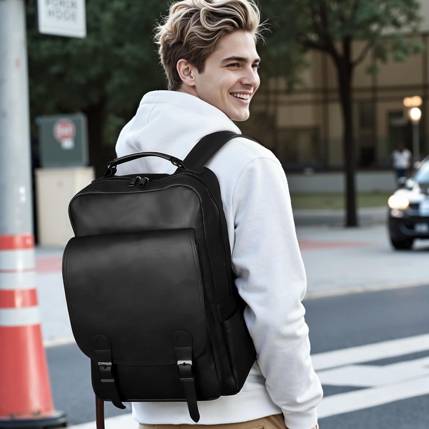 15.6" Waterproof Laptop Backpack with USB