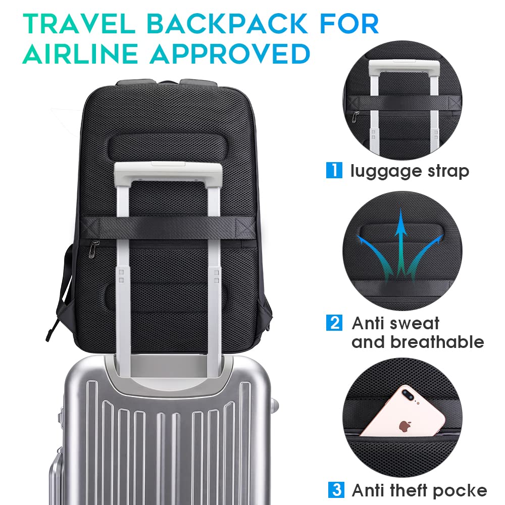 BANGE 15.6" Waterproof Laptop Backpack