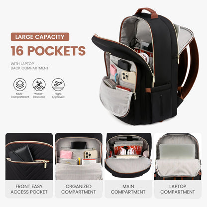 LOVEVOOK 17.3" Laptop Backpack for Women