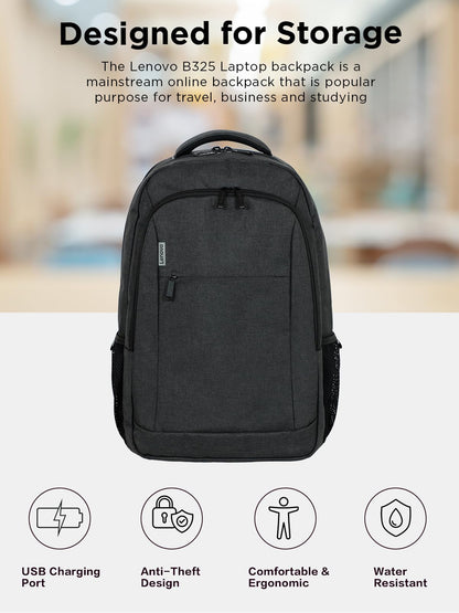 Lenovo 16" ECO Laptop Backpack, Black