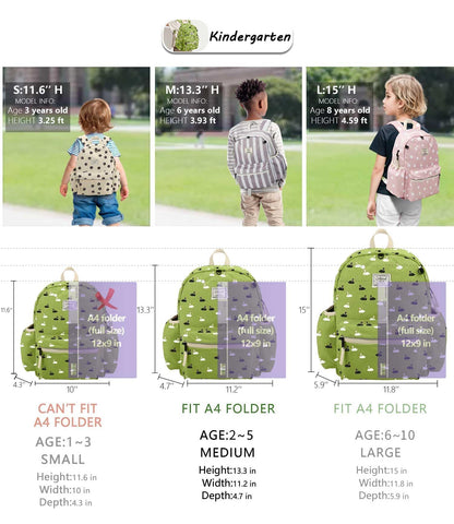 Corduroy Kids Backpack for Boys & Girls, 15"