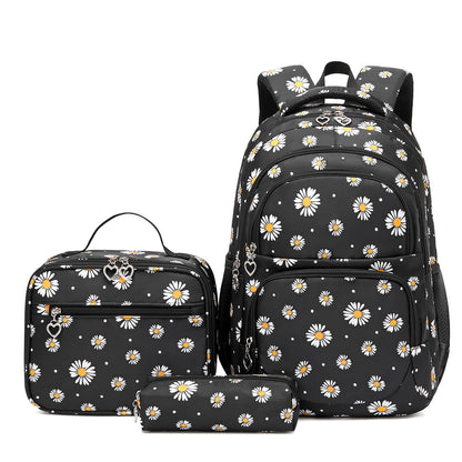 Goldwheat Daisy Backpack Set, 3pcs