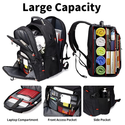 SHRRADOO 50L Laptop Backpack with USB
