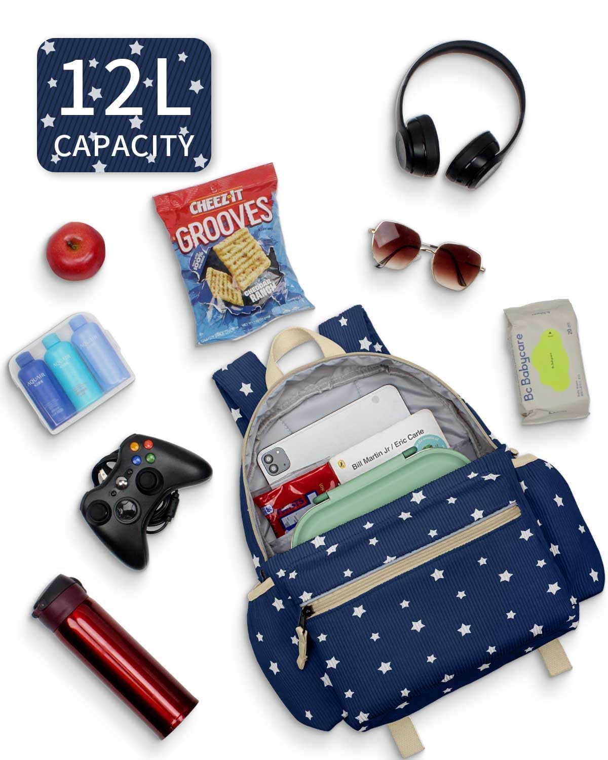 Corduroy Kids Backpack for Boys & Girls, 15"