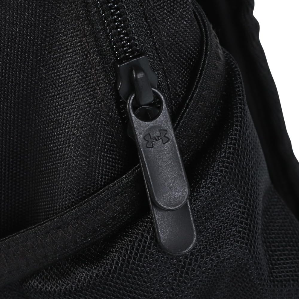 Under Armour Hustle Sport Backpack, Black/Silver