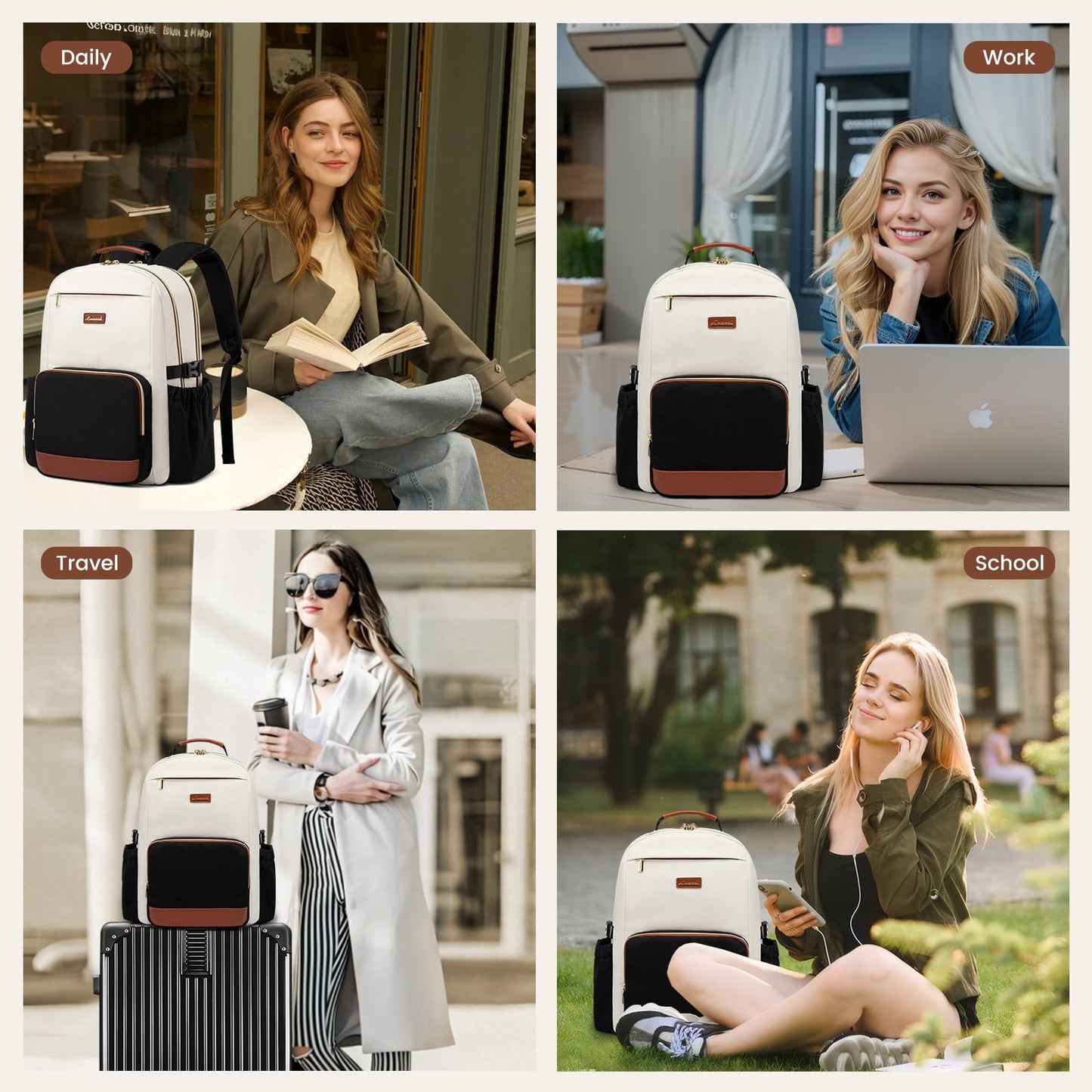 LOVEVOOK Laptop Backpack for Women