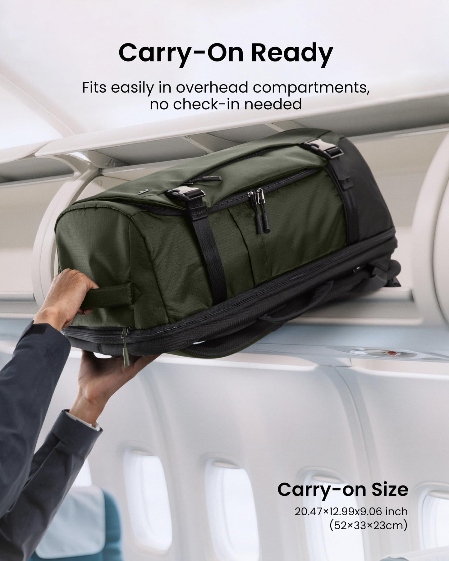 tomtoc 40L Laptop Backpack