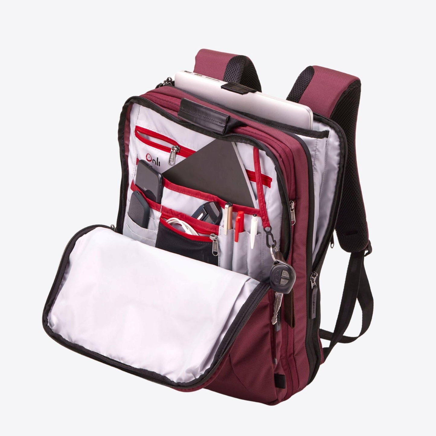Trilogy 3-in-1 Rolling Pack Bundle, Zinfandel