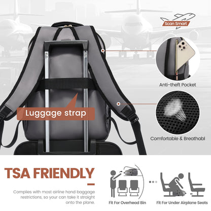 LOVEVOOK 17.3" Laptop Backpack for Women