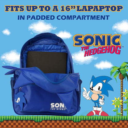 Sonic 16" 3D Kids Backpack – Shadow Design