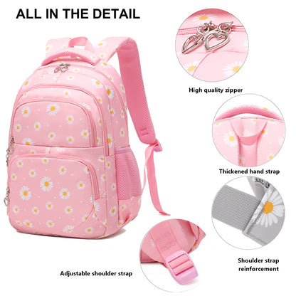 Goldwheat Daisy Backpack Set, 3pcs