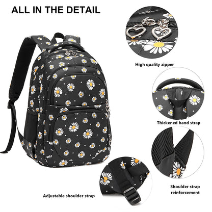 Goldwheat Daisy Backpack Set, 3pcs