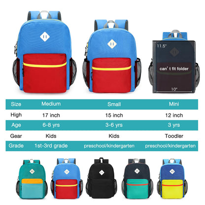 STEAMEDBUN Kindergarten Backpack for Boys, Age 3-6