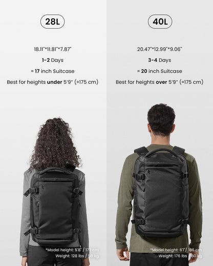 tomtoc 40L Laptop Backpack