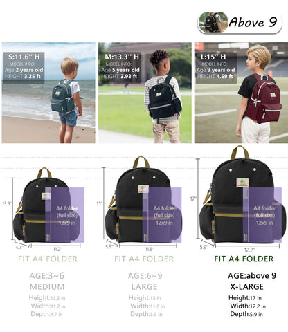 Kids' Toddler Backpack for School, Ages 3-5