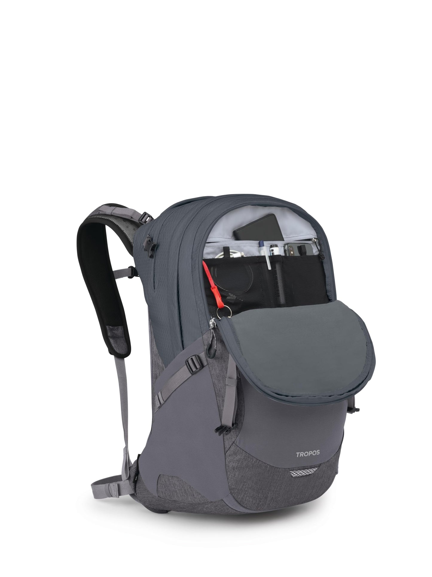 Osprey Tropos Laptop Backpack, Tungsten Soundwave