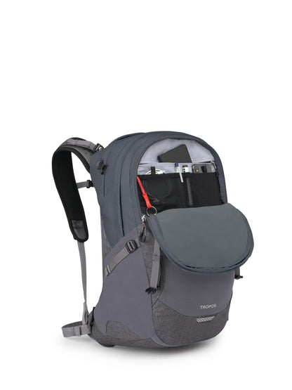Osprey Tropos Laptop Backpack, Tungsten Soundwave
