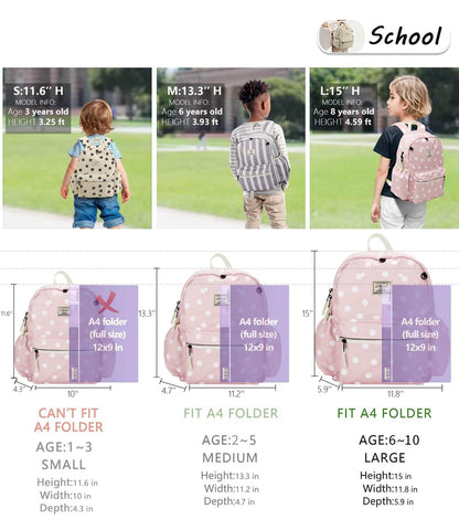 Corduroy Kids Backpack for Boys & Girls, 15"