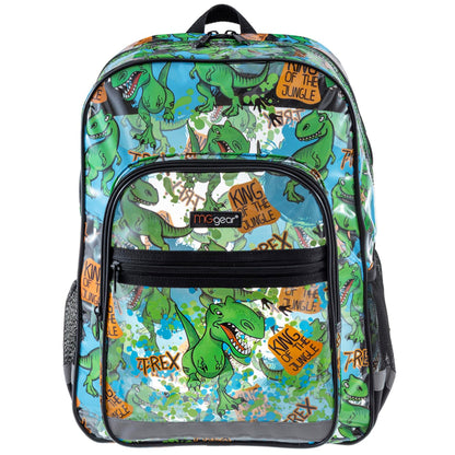 20-Pack 16" Clear Dinosaur Kids Backpacks