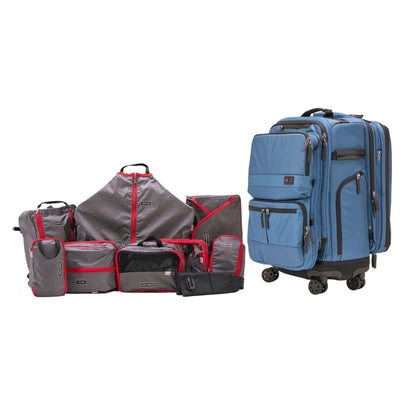 Trilogy 3-in-1 Rolling Pack Bundle, Zinfandel