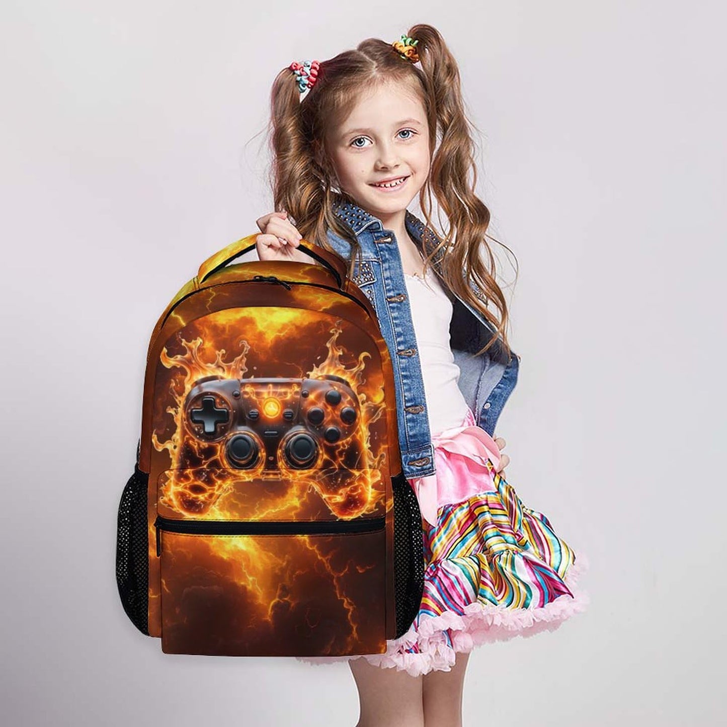17" Kids Gamer Backpack – Green