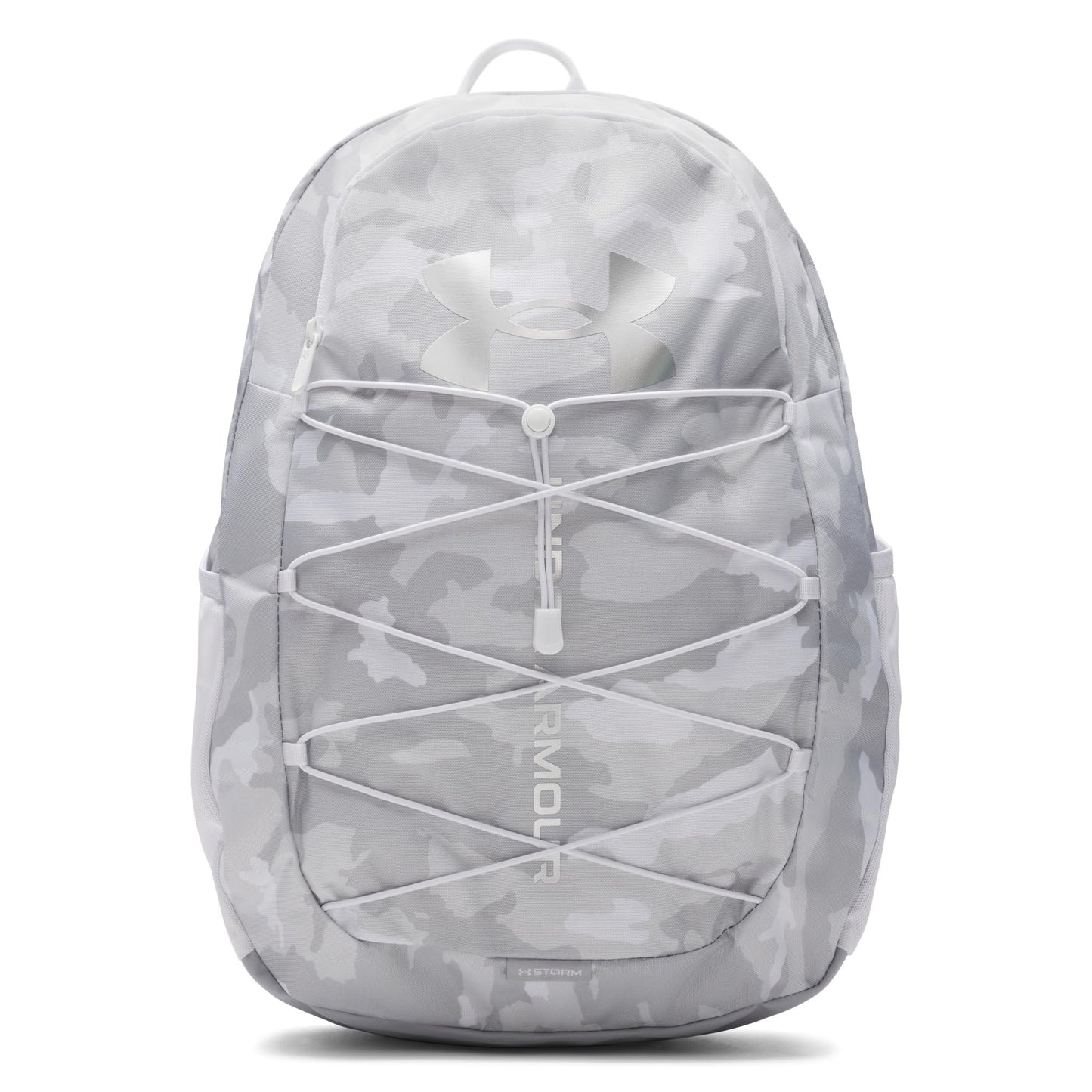 Under Armour Hustle Sport Backpack, Black/Silver