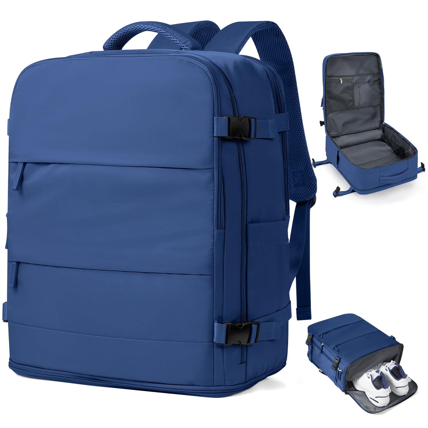 Coowoz Waterproof Travel Backpack, Peacock Blue
