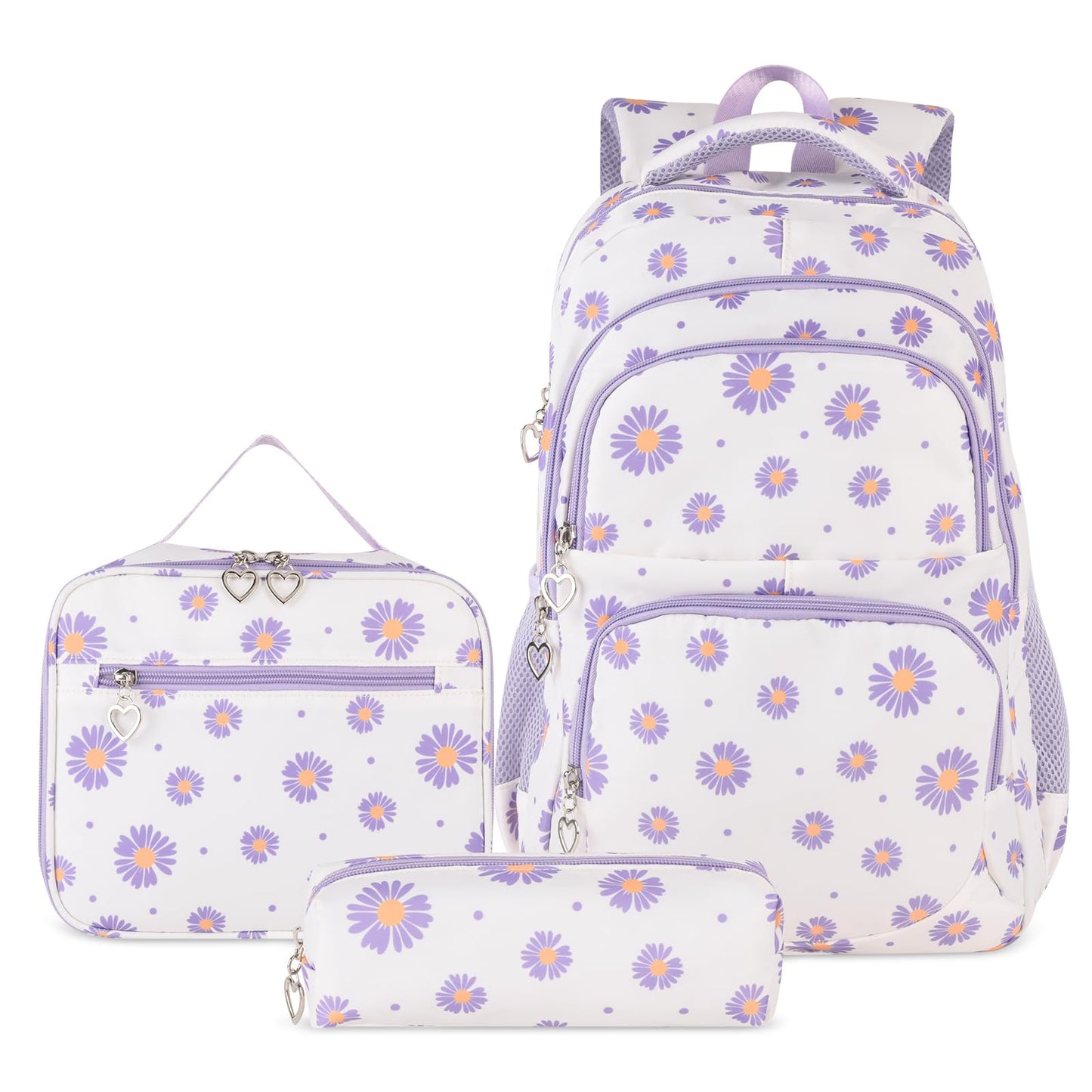 Goldwheat Daisy Backpack Set, 3pcs