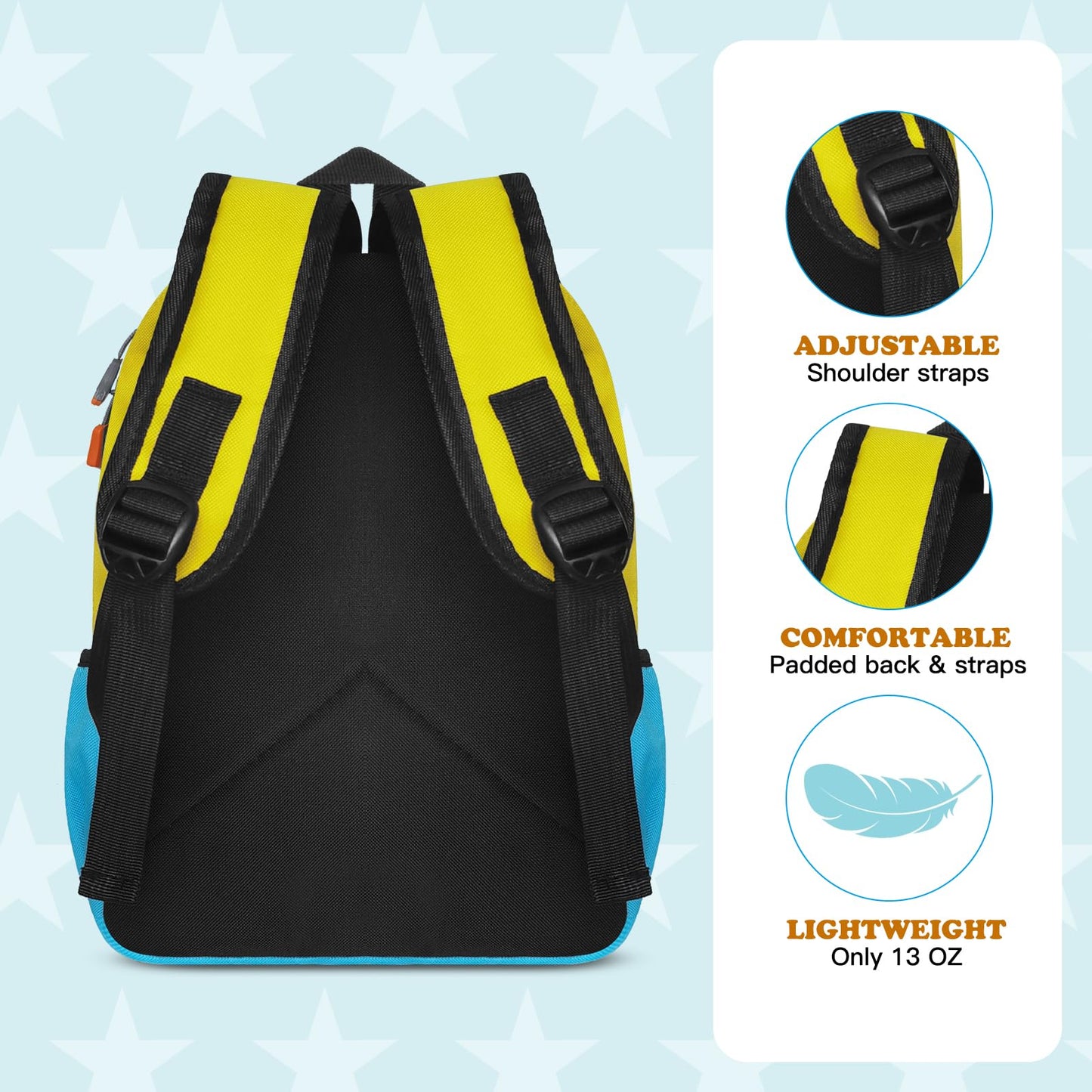 Toddler Kids Backpack for Preschool, Treasure Blue