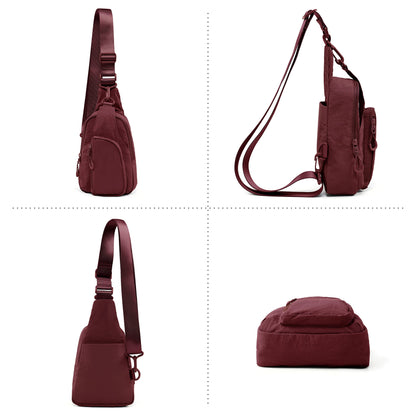 ODODOS Daily Sling Crossbody Bag, Lightweight
