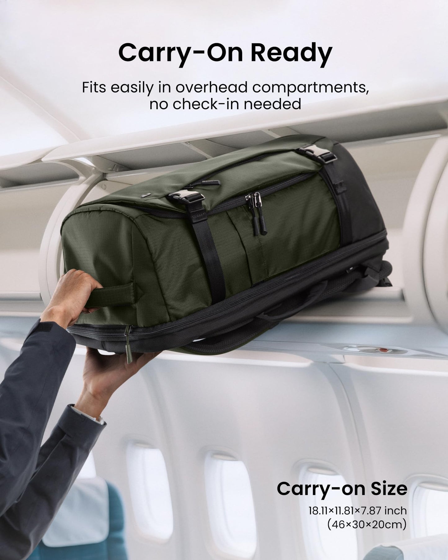 tomtoc 40L Laptop Backpack