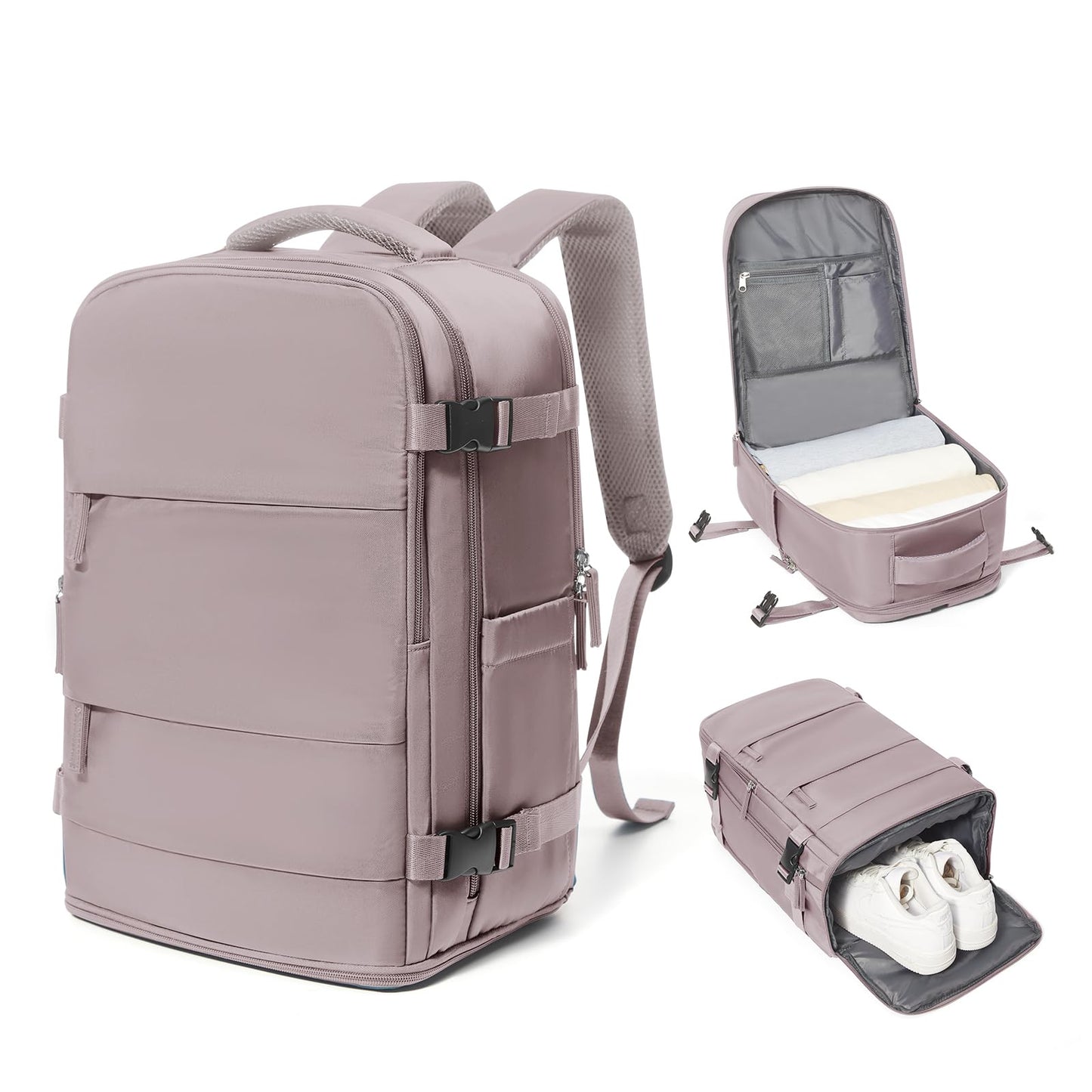 Coowoz Waterproof Travel Backpack, Peacock Blue
