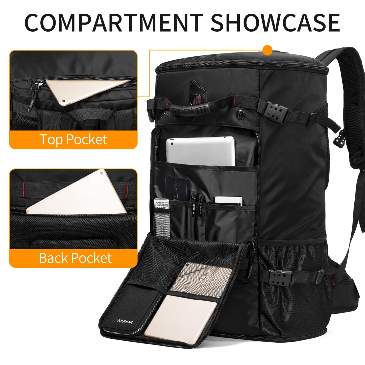 Travel Convertible Backpack & Duffle Bag