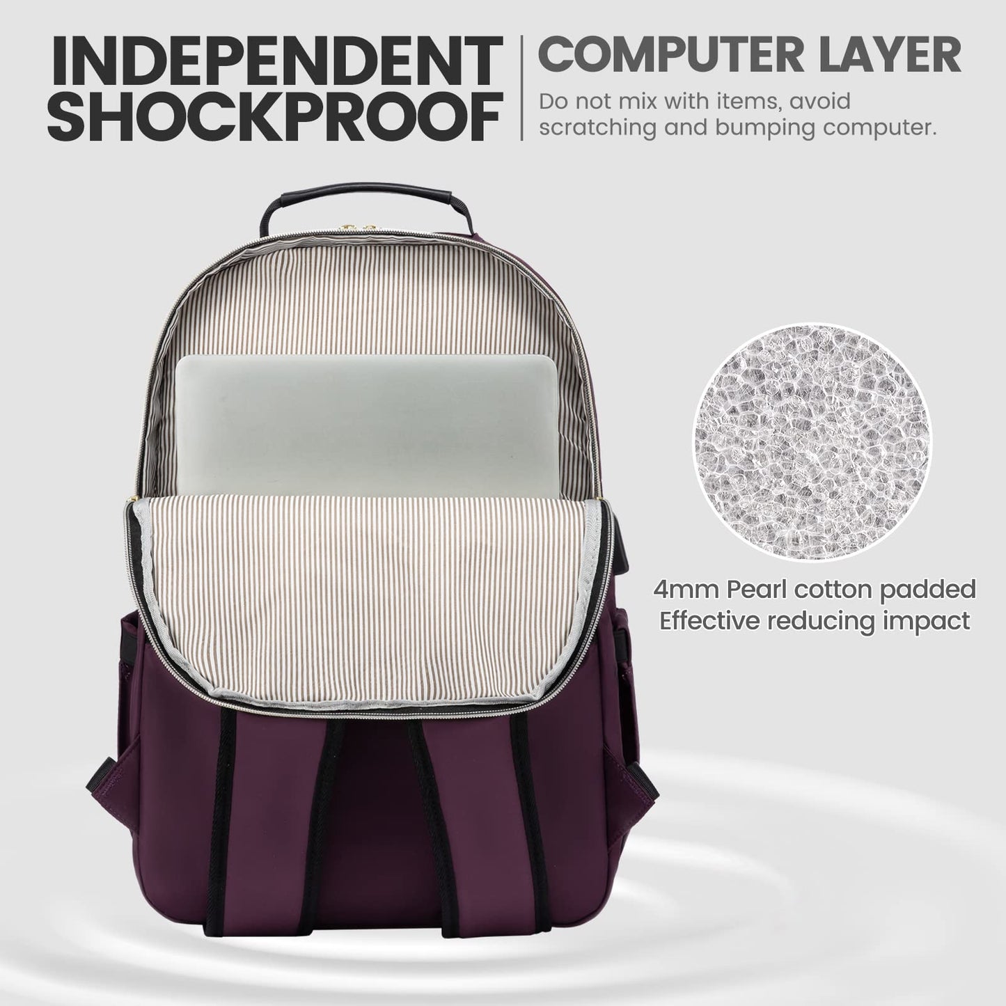 LOVEVOOK 17.3" Laptop Backpack for Women