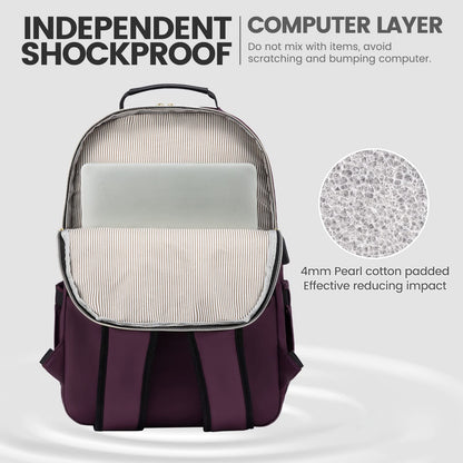 LOVEVOOK 17.3" Laptop Backpack for Women