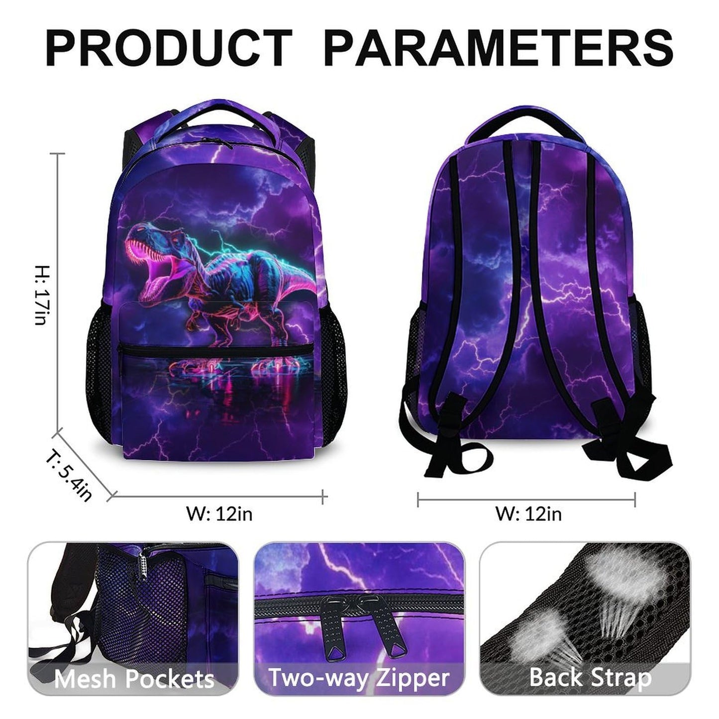 17" Kids Gamer Backpack – Green