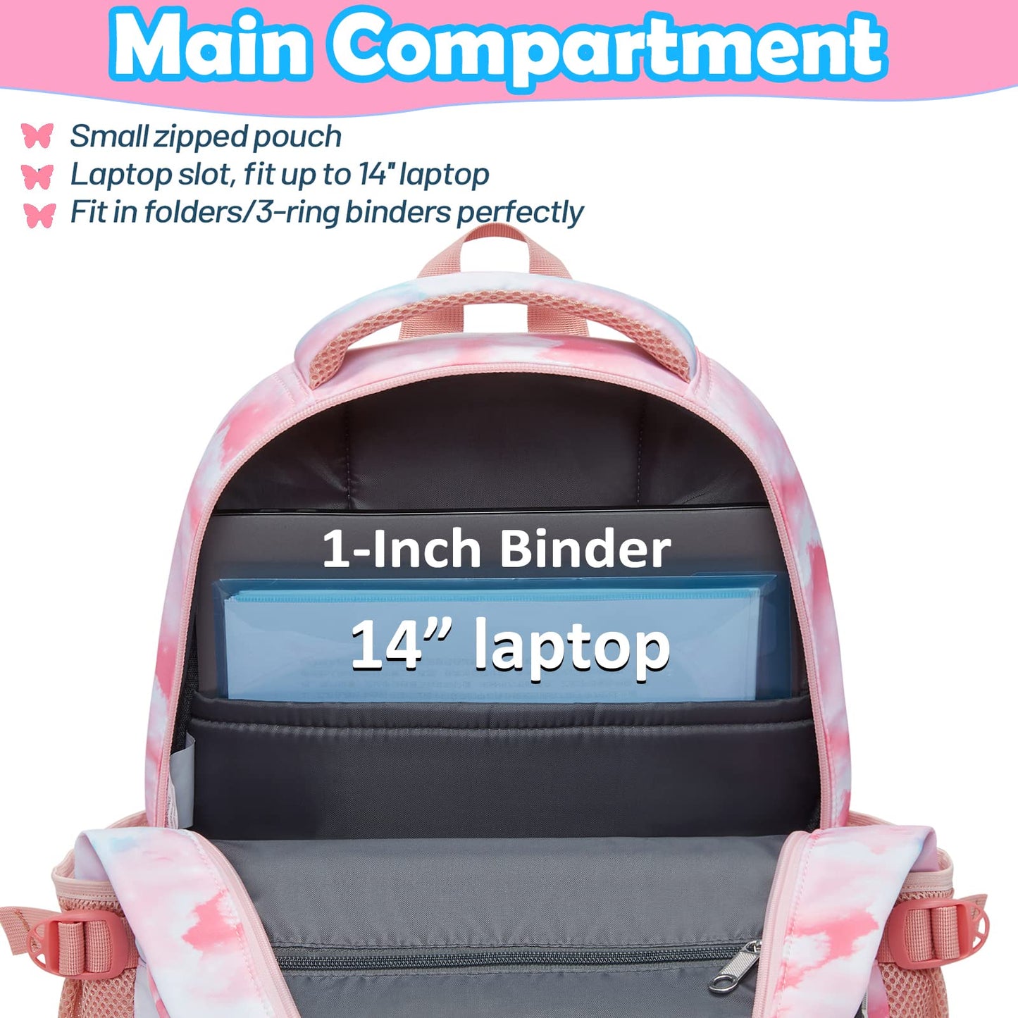 BLUEFAIRY 17" Kids Backpack for Boys