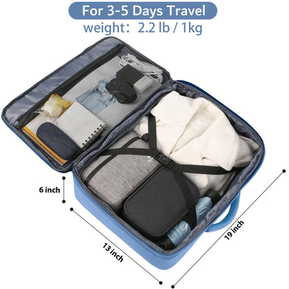 MATEIN 40L Carry-On Travel Backpack, Black