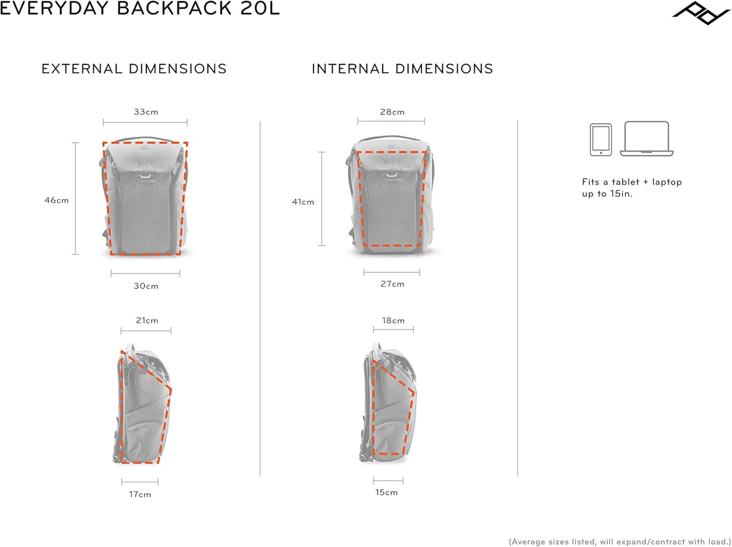 Peak Design 20L Laptop Backpack
