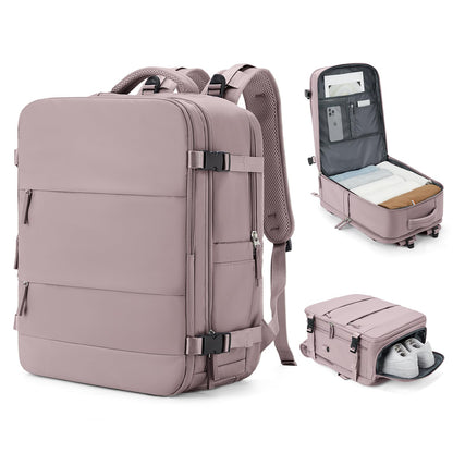 Coowoz Waterproof Travel Backpack, Peacock Blue