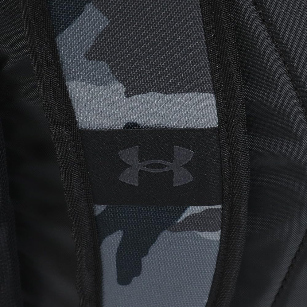 Under Armour Hustle Sport Backpack, Black/Silver