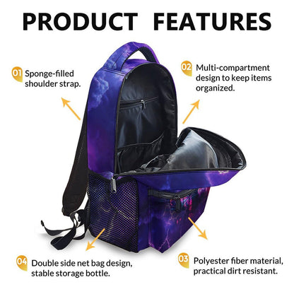 17" Kids Gamer Backpack – Green