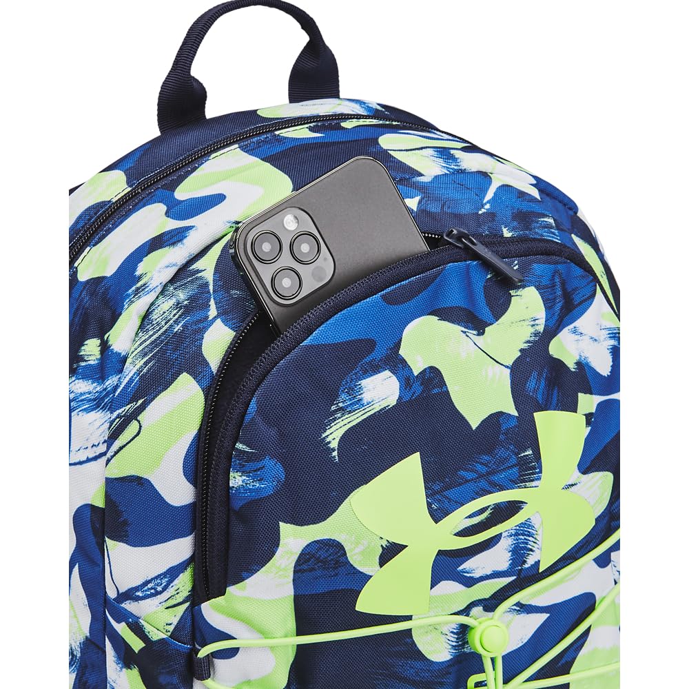 Under Armour Hustle Sport Backpack, Black/Silver