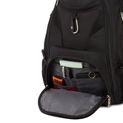 SwissGear 1900 ScanSmart TSA Laptop Backpack, 17" Black