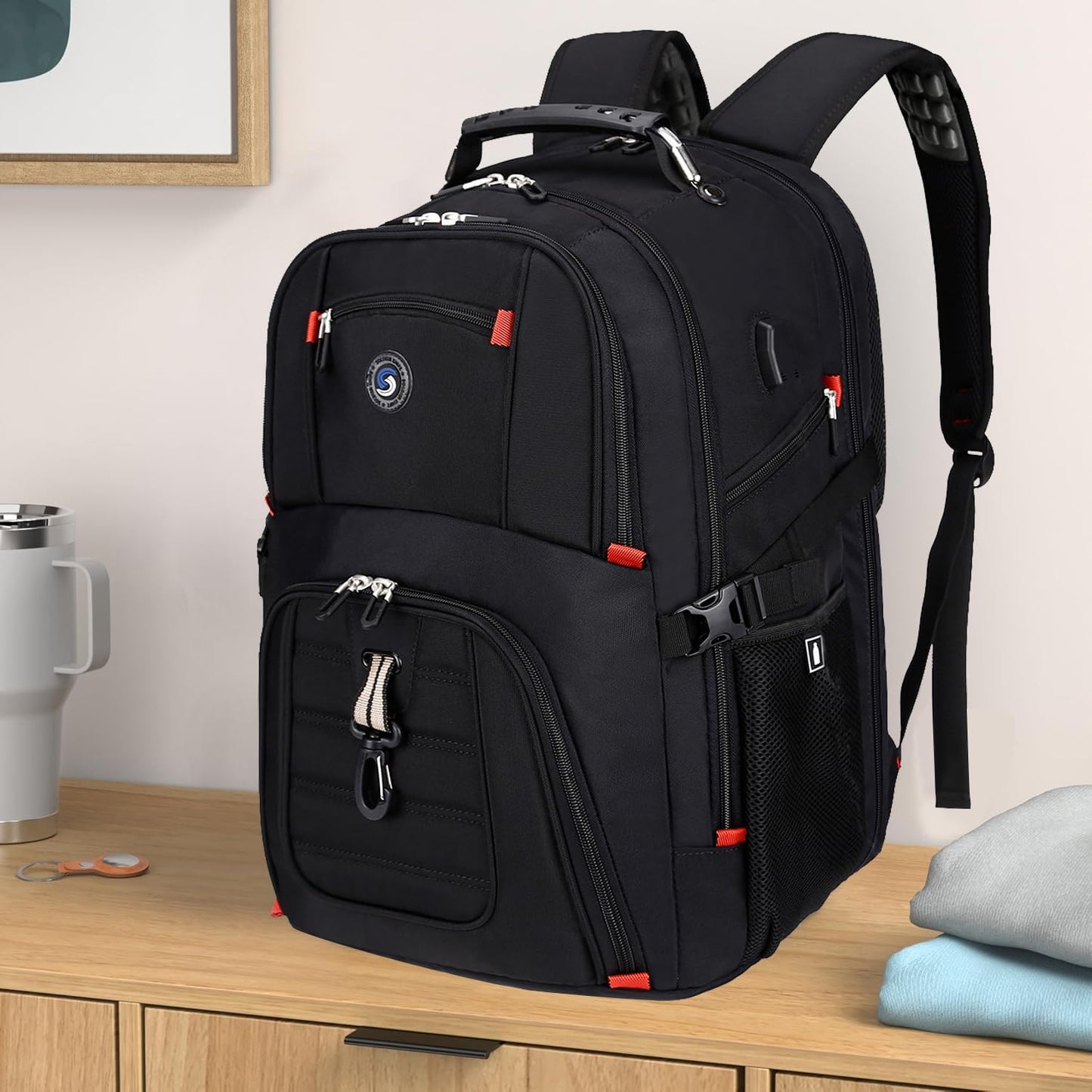 SHRRADOO 50L Laptop Backpack with USB